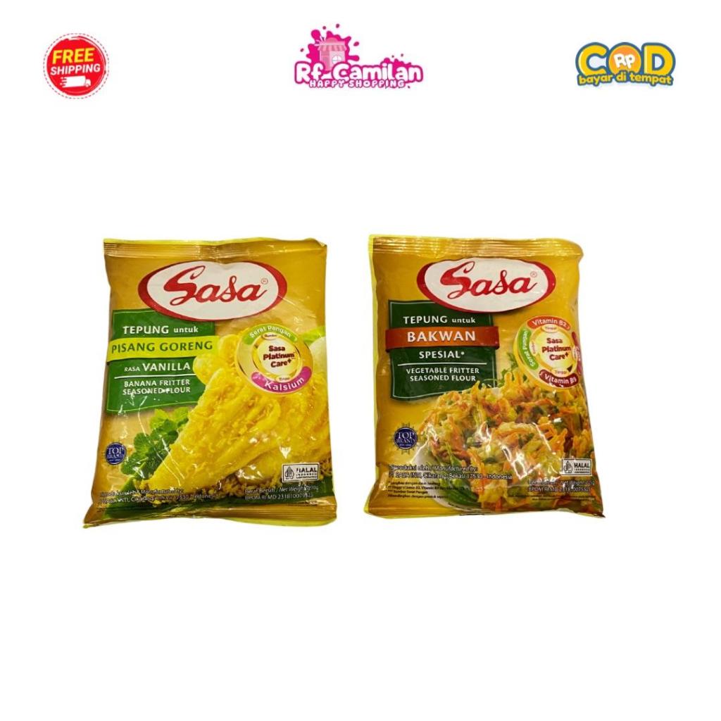 

[RF_Camilan] Sasa Tepung Serbaguna Pisang Goreng Dan Bakwan 210g