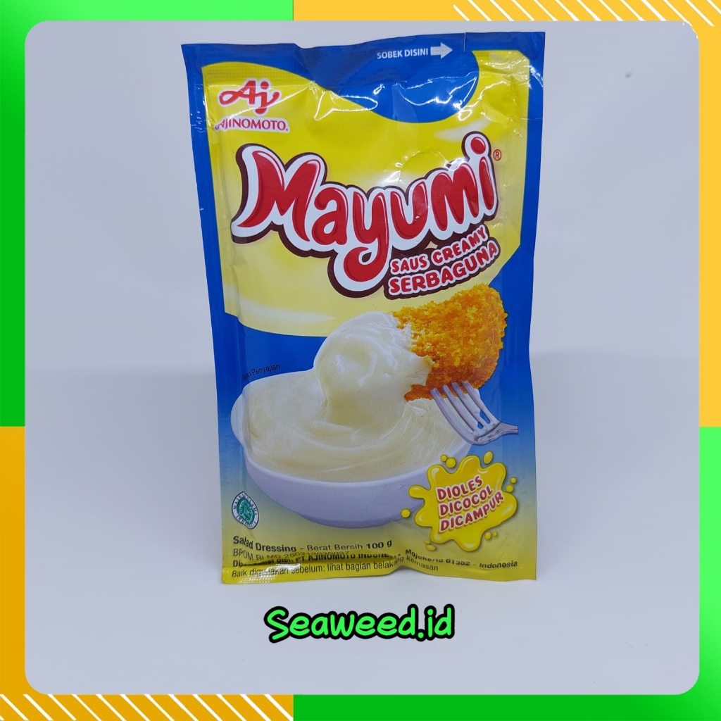 

Mayumi Saus creamy serbaguna 100Gr Mayonaise Original HALAL!!