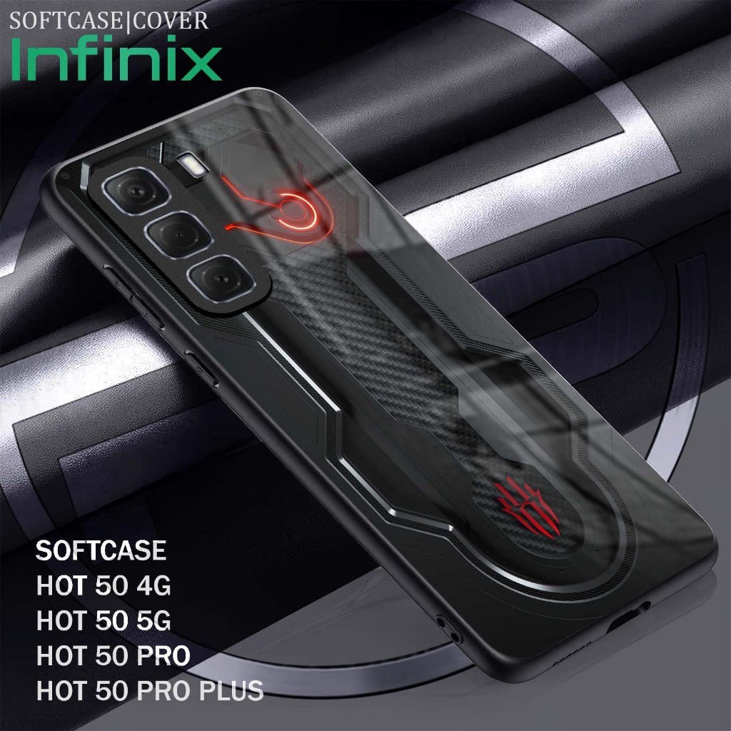 PS109 Softcase Kilau Infinix Hot 50 4G | Hot 50 5G | Hot 50 Pro |  HOT 50 Pro Plus | Kesing Case Cas
