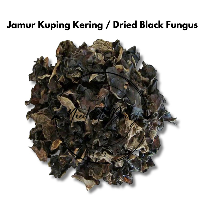 

JAMUR KUPING | BOKNI | BLACK FUNGUS 100gr 250gr