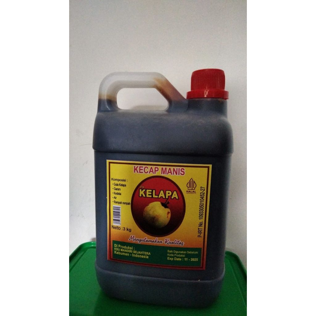 

Kecap Manis Kelapa Asli Kebumen
