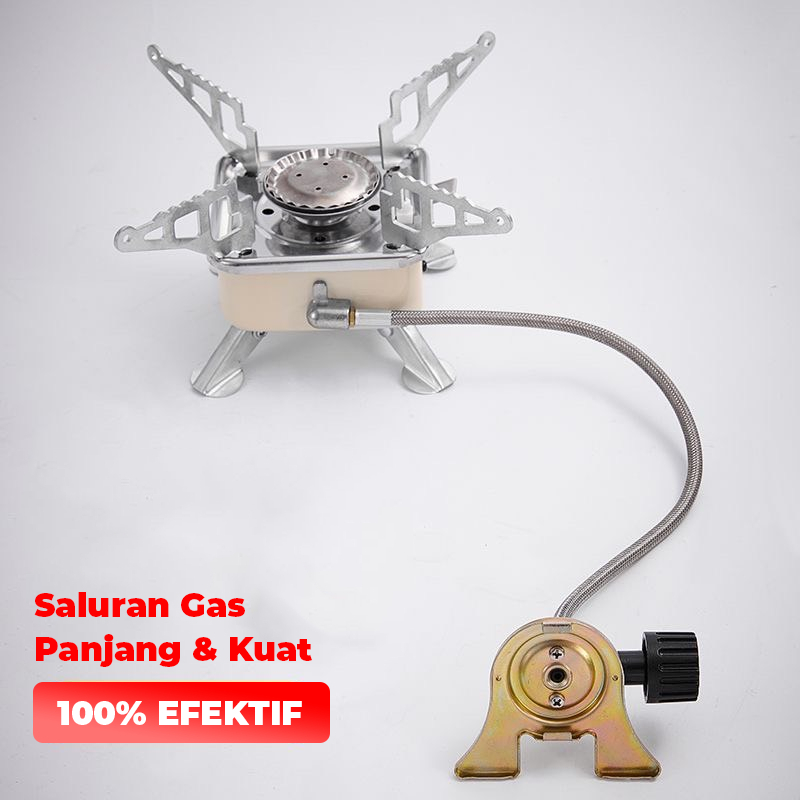 Kompor Gas Mini Kotak Portable Stove Camping Kompor Gunung Nesting Stove Safety 003-5