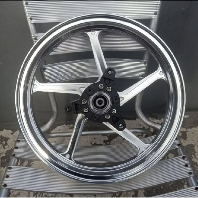 VELG AK55 VND NMAX NEW RING 14 185/215-14 FREE BAUT TUBLES ORI pelek nmax 2020 2021 2022 2023 velg n