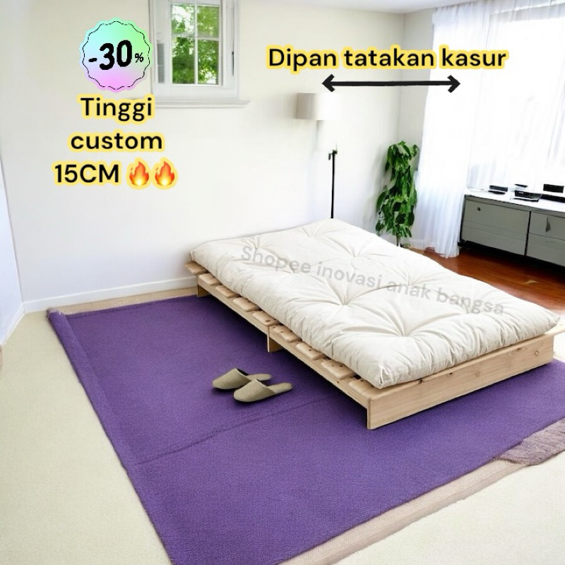 TINGGI 15cm dipan kasur tatakan kasur segala sandaran tempat tidur Divan serbaguna