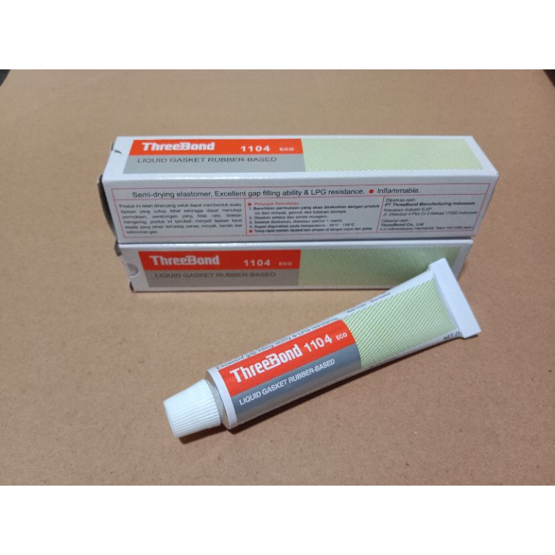 

LEM TREEBOND 25Gram Lem Gasket / Lem Perpak blok / karet Liquid Gasket Rubber based