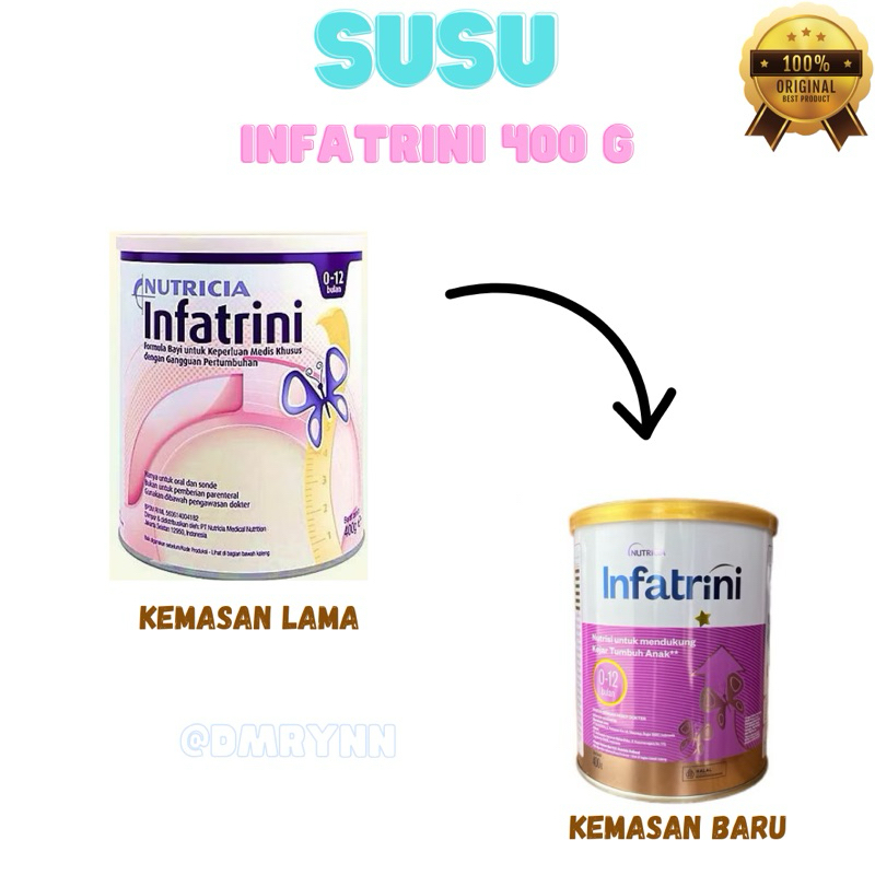 

SUSU INFATRINI POWDER 400 g