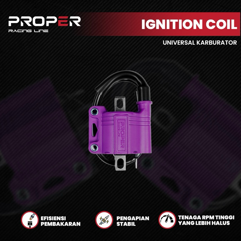 COIL KOIL RACING PROPER RACING KARBU UNIVERSAL KOIL RACING BEAT SCOOPY VARIO MIO KOIL RACING PROPER