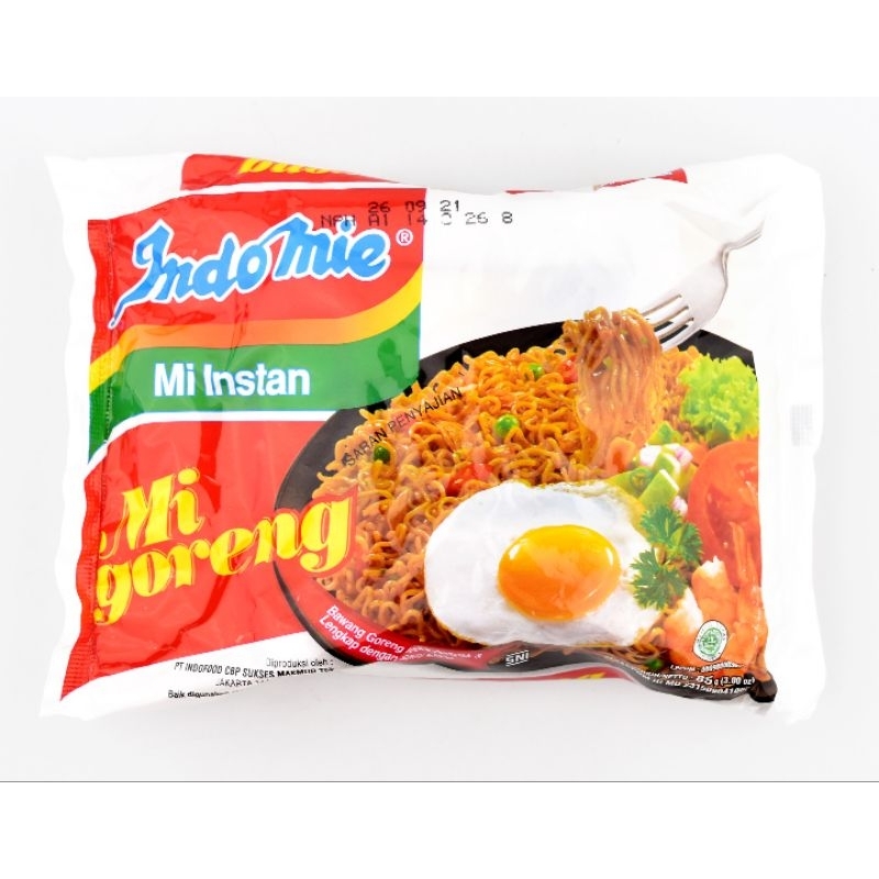 

Indomie Mi Instan Goreng 1 pcs 85 gr