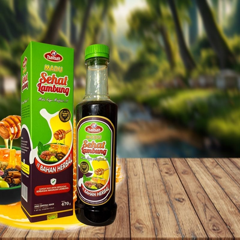 

Tsalisah , Madu Asam Lambung 470 gram / Madu Sehat Lambung Tsalisah