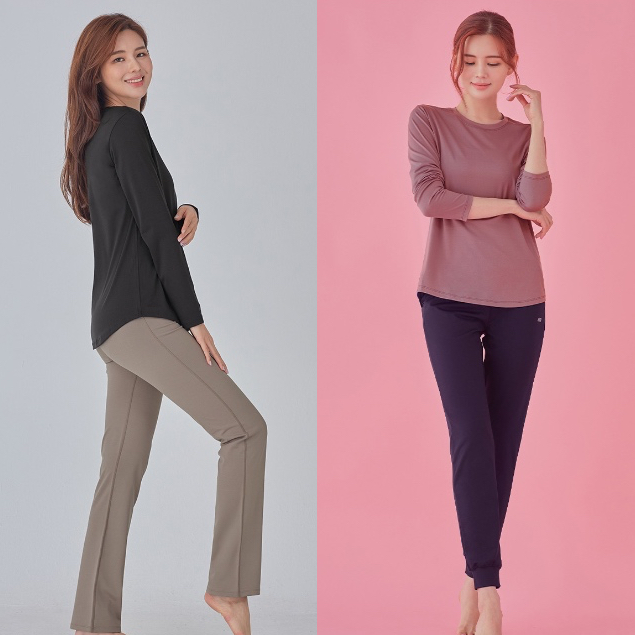[Minne] STL Slimfit Free Day Stretch Hipcover Longsleeve