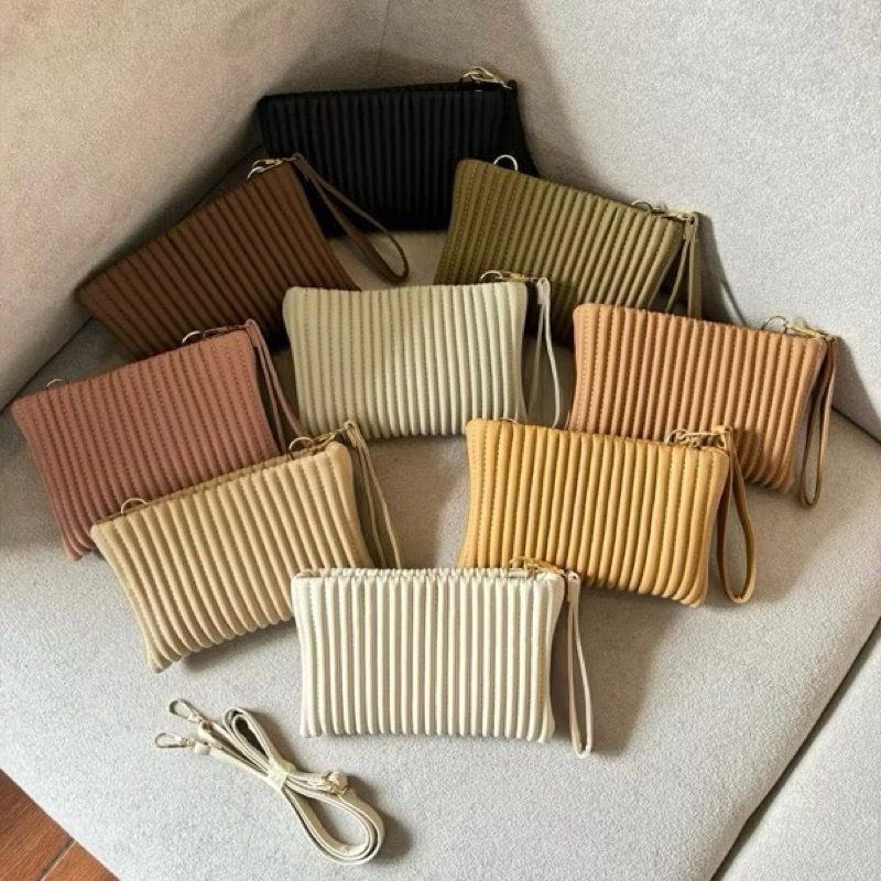 Tas Tangan Wanita / Clutch Bordir Serbaguna Dompet Wanita [Elizabeth]