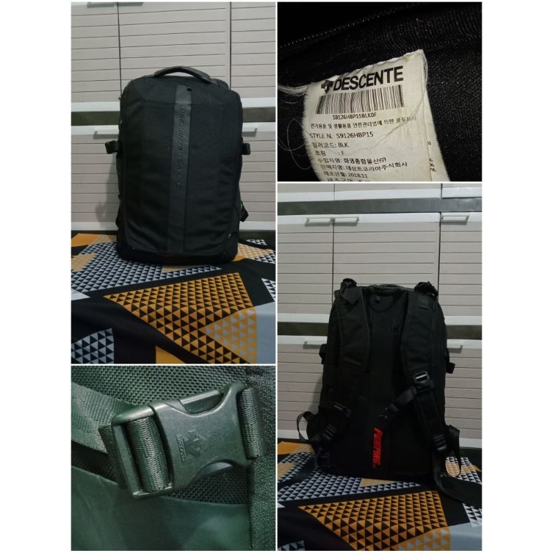 tas ransel second descente