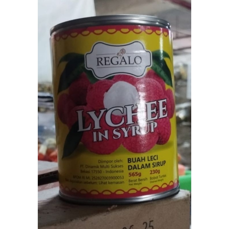 

lychee kaleng regalo 565 gram