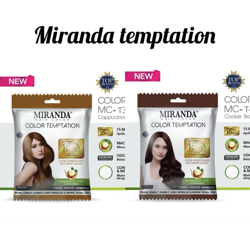 Miranda TEMPTATION Hair Color