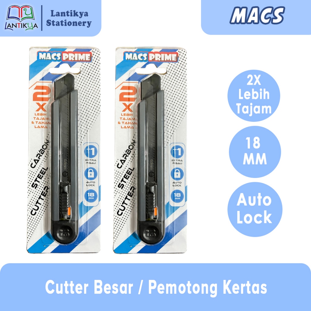 

Cutter Besar / Pemotong Kertas MACS Carbon Steel Cutter