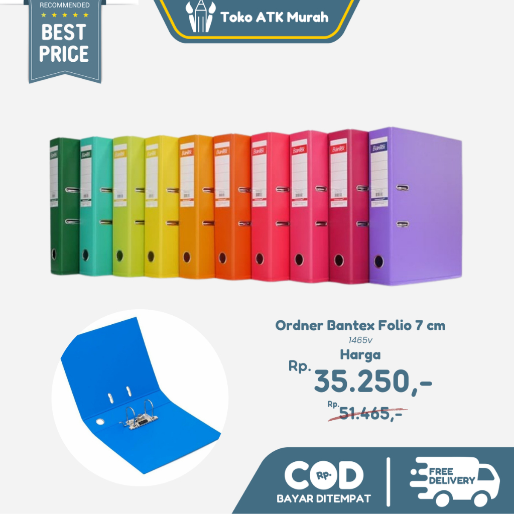 

Zyd Bantex Lever Arch File Ordner Folio 7cm Plastic #1465V