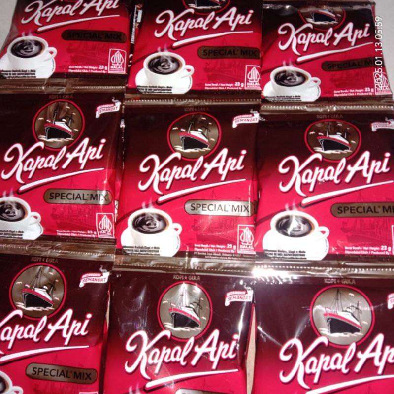 

kopi kapal api mix 1renceng isi 10 pcs ( 23 gr )