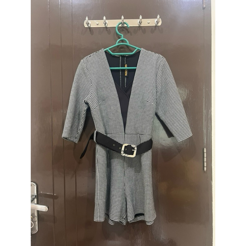 jumpsuit wanita include belt second