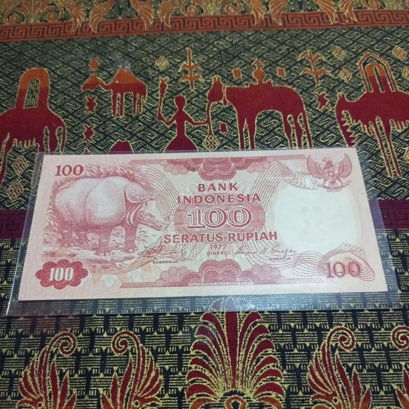 UANG 100 RUPIAH TAHUN 1977