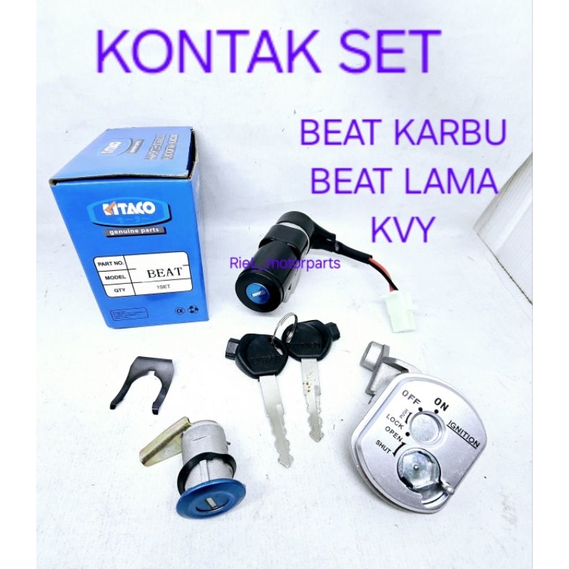 Kontak Set (KTC) BEAT KARBU KVY karbu kunci key set KITACO