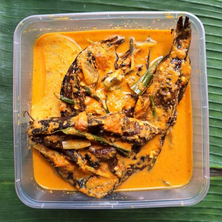 

|INSTAN| MAMANIA KITCHEN - GULAI PEDAS IKAN ASAP SALE 2 POTONG + KENTANG HALAL ENAK NIKMAT