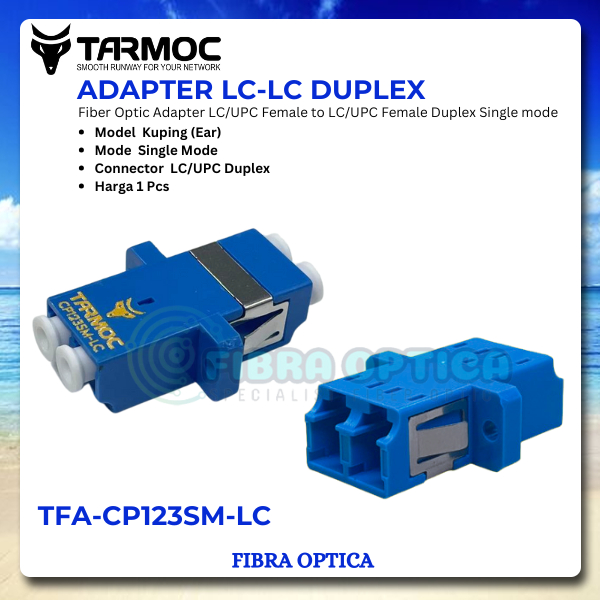 Tarmoc Coupler LC-LC Duplex Fiber Optic | LC-LC Fiber Adapter Duplex