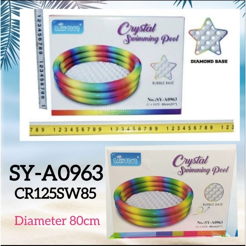 Kolam Renang Anak Pelangi SY-A0963 Kolam Berenang Anak