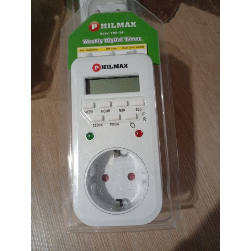 Saklar Timer 24 Jam/Stop Kontak Timer/Stop Kontak Otomatis Philmex