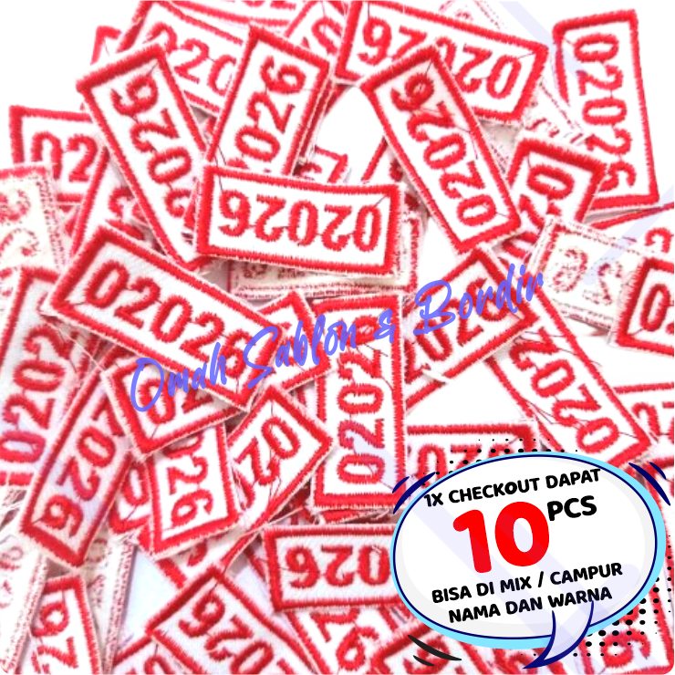 BET GUDEP isi 10 pcs - PATCH GUDEP - BORDIR GUDEP SATUAN - GUDEP PRAMUKA Custom