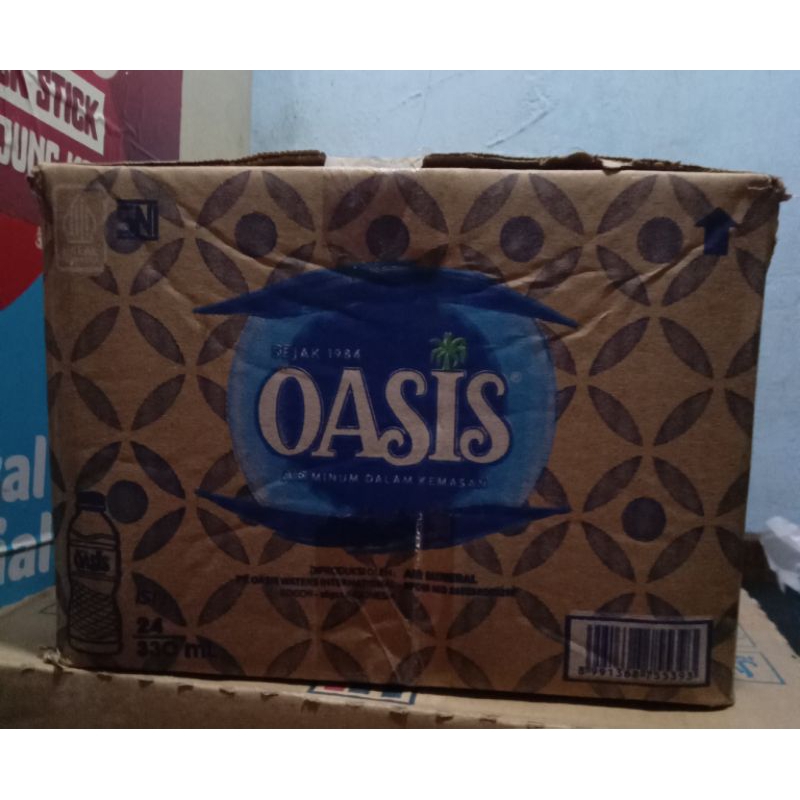 

Oasis Botol 330 ml (1 dus 24 botol)