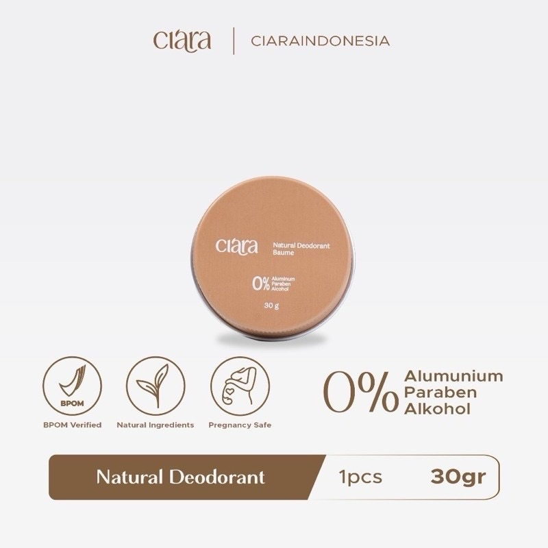 CIARA Natural Deodorant Baume