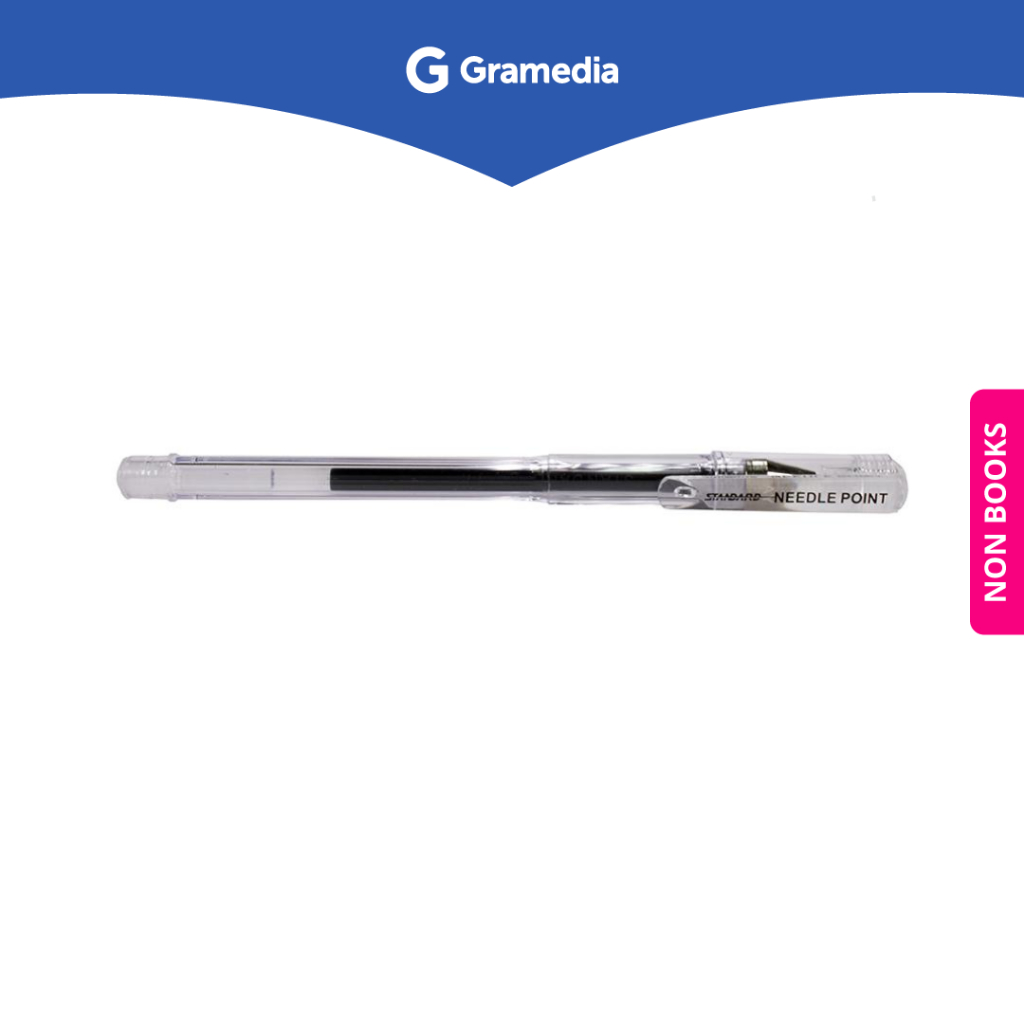 

Gramedia Surabaya - BALLPOINT STANDAR BGEL NEEDLE 05 BLACK