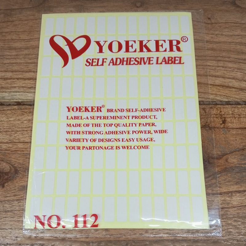 

YOEKER LABEL UKURAN KECIL