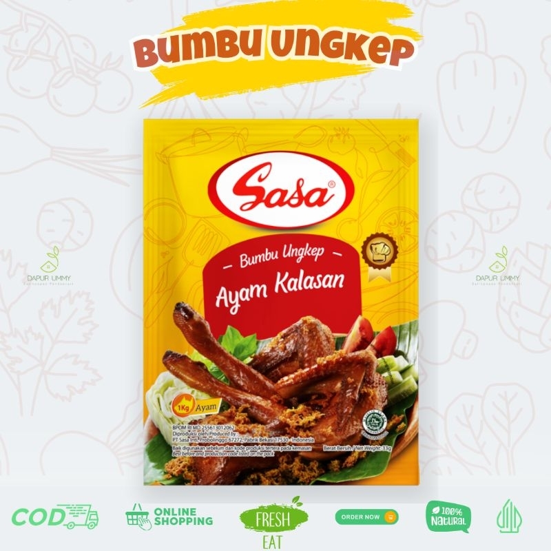 

Sasa Bumbu Ungkep Ayam Kalasan 33g