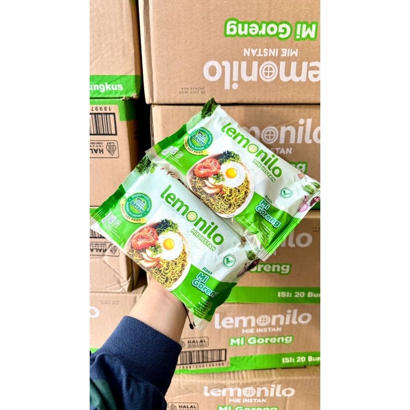 

Lemonilo Goreng Mie Goreng Kartonan Atau 1 Dus isi 20 pcs
