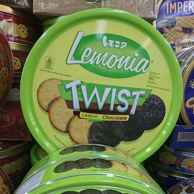 

Nissin Biscuit Lemonia twist 360gr