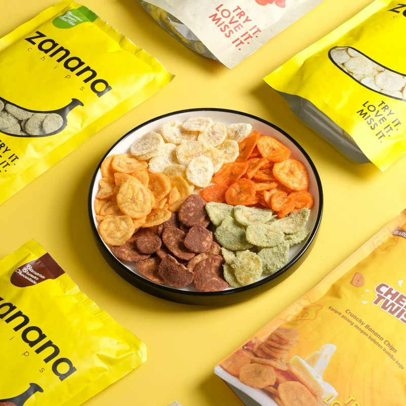 

Zanana Chips Keripik Pisang Berbagai Rasa