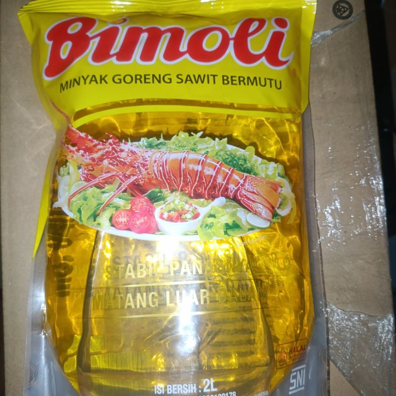 

Minyak Bimoli 2Liter Minyak Goreng Bimoli 2Liter