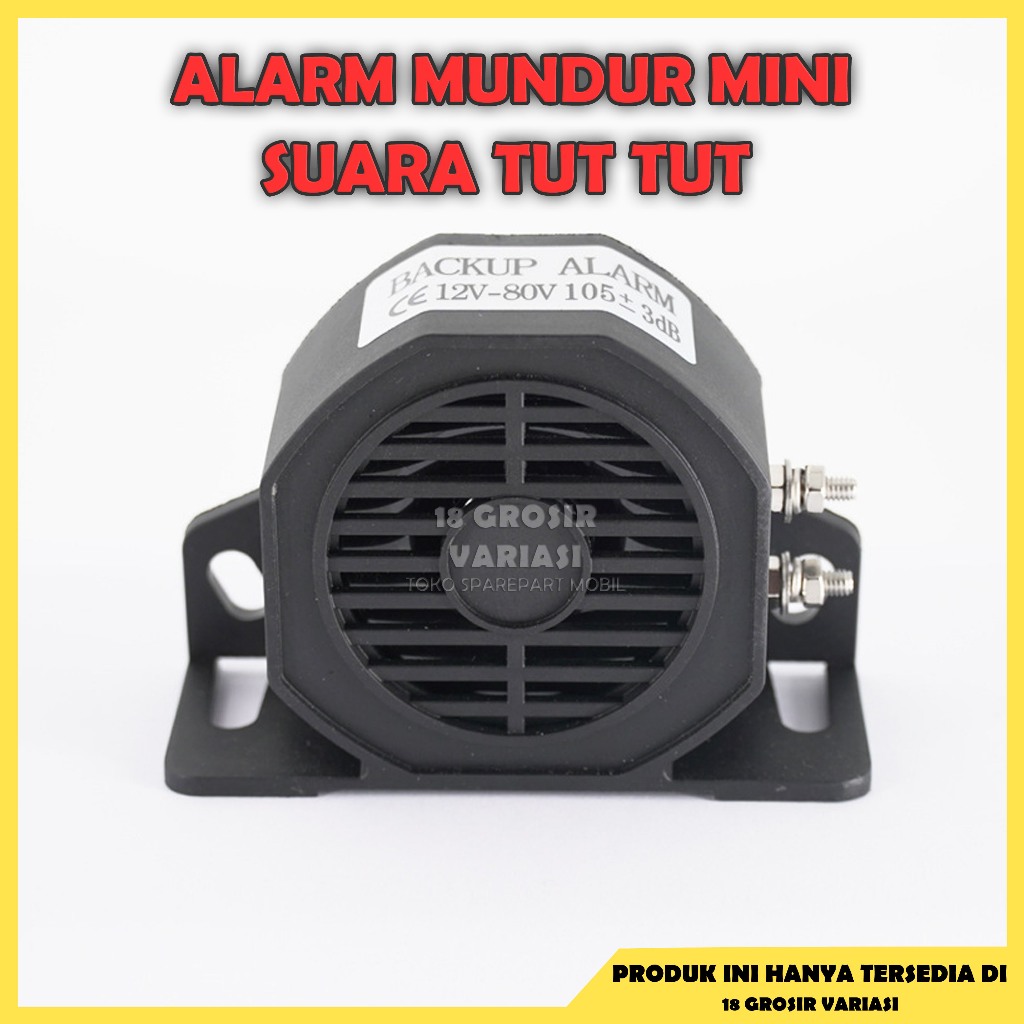 PROMO Alarm Mundur Truk 24 Volt 12 Volt Alarm Mobil Universal Alarm Atret Suara Mundur Truk Pick Up