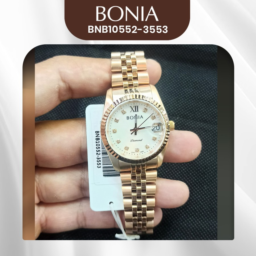 Jam Tangan Wanita Bonia Elegance B10552-3553 BNB10552-3553 Sapphire Original Resmi