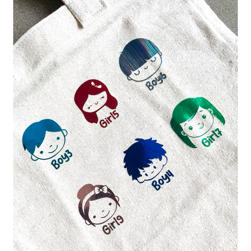 

Stiker Baju / Kain / Iron label Character Karakter Hologram