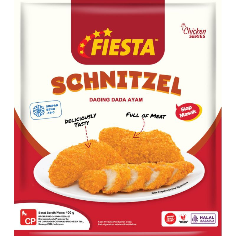 

FIESTA SCHNITZEL 400G / DAGING DADA AYAM