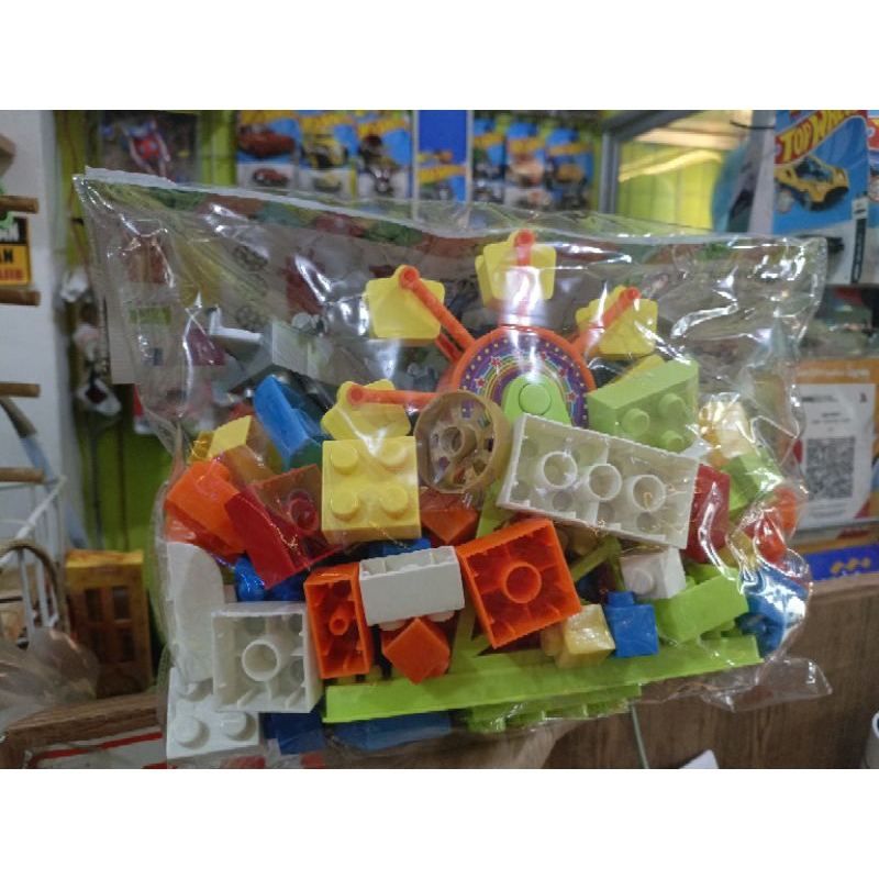 Mainan edukasi building blocks|JM92011-PVC100
