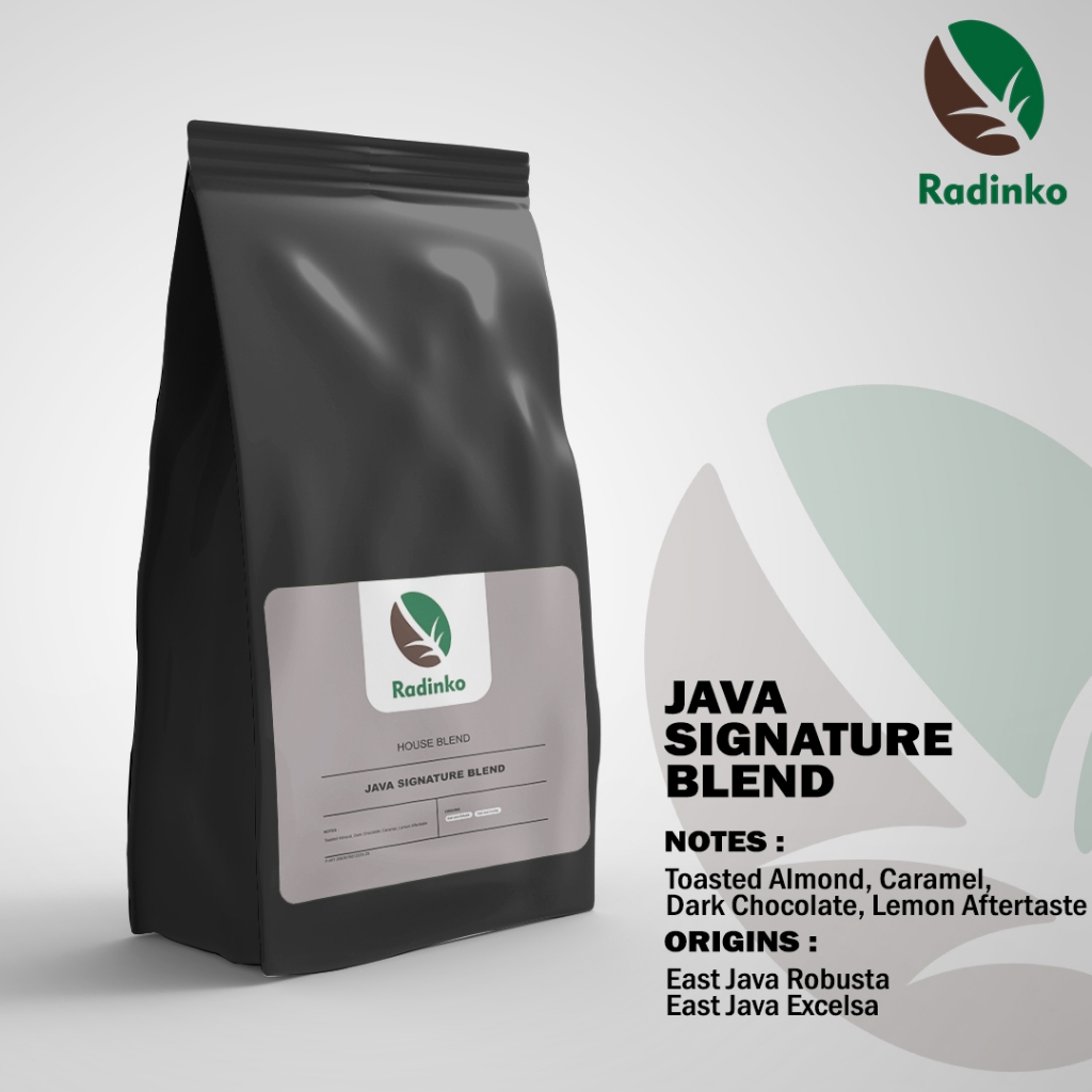 

Kopi Java Signature Blend (Excelsa liberica east java & East java robusta)