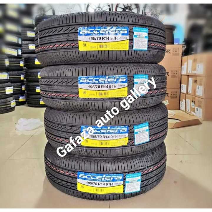 Toko Velg Dan Ban Mobil di Sleman Menjual Ban Baru Kijang Ukuran 195 70 R14 Accelera Eco