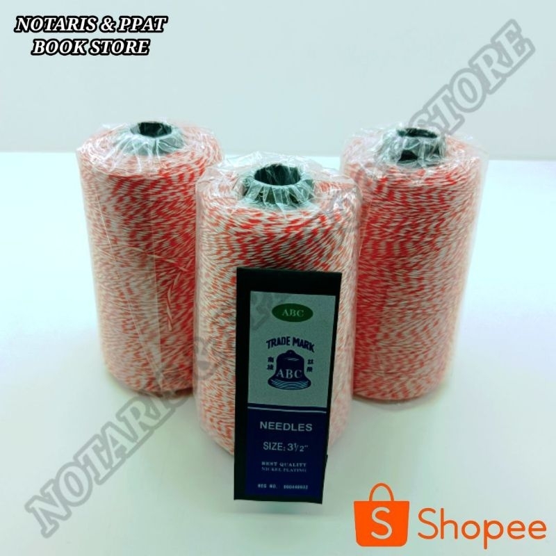 3 PCS BENANG JAHIT AKTA NOTARIS DAN PPAT+ JARUM AKTA NOTARIS