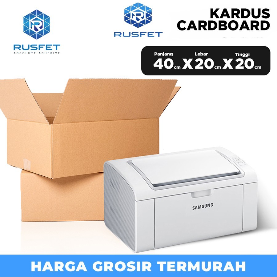 

KARDUS PACKING KARTON BOX 40x20x20cm Dus Kotak Packaging Polos tebal