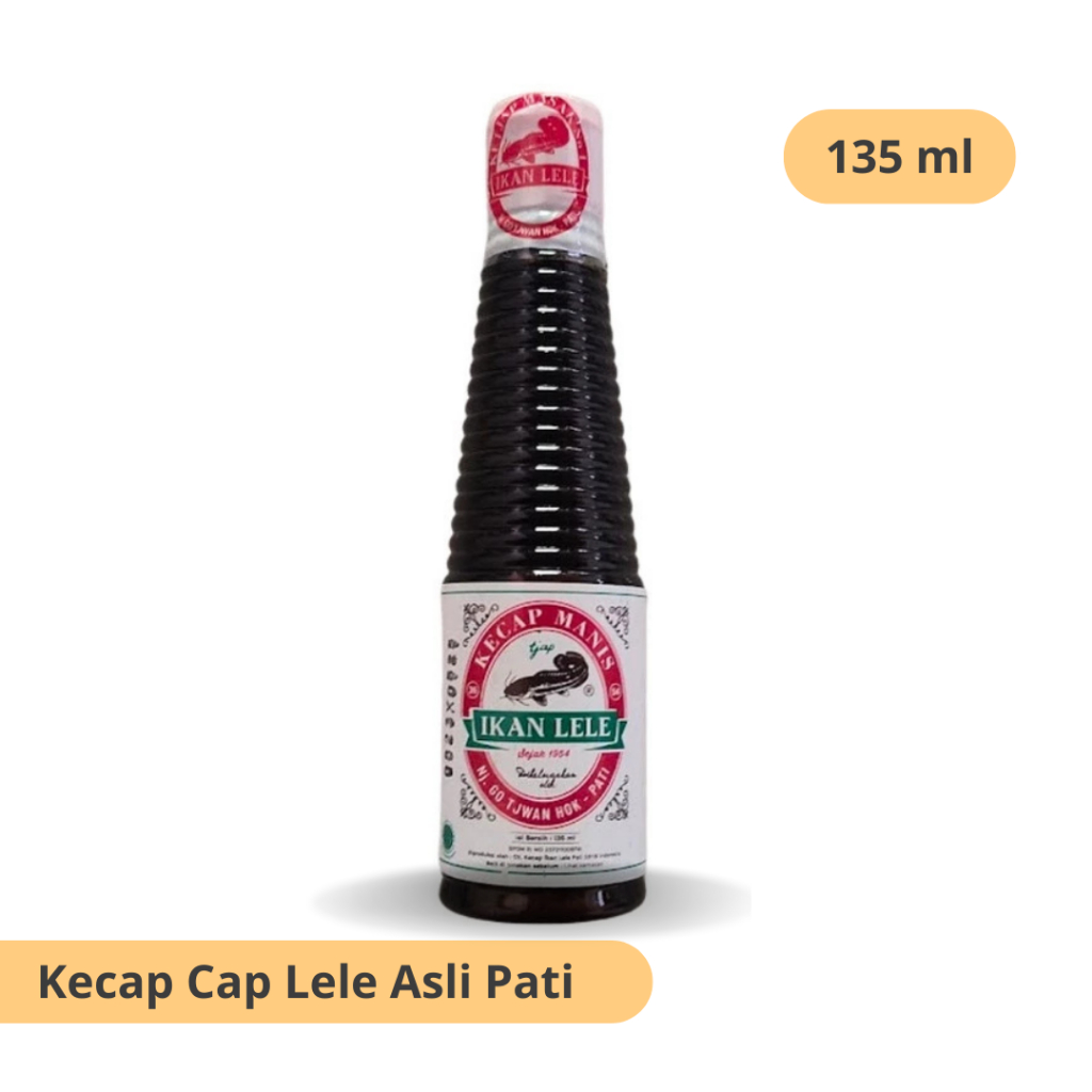 

Kecap Manis Cap Lele Botol Travel 135 ml Asli Pati harga terjangkau