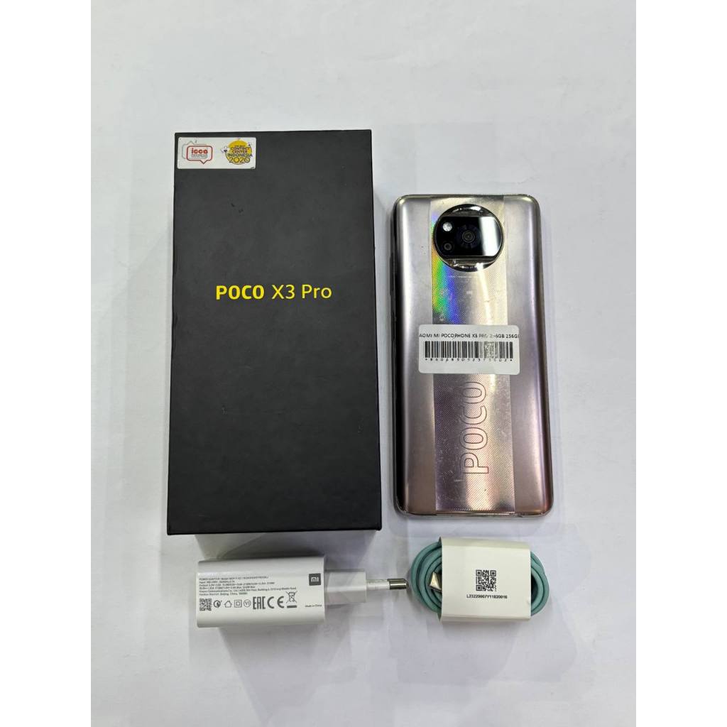 POCO X3 PRO 8/256GB SECOND FULLSET GARANSI