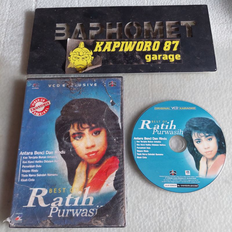 VCD Karaoke The Best of Ratih Purwasih